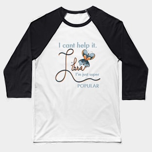 Libra T Baseball T-Shirt